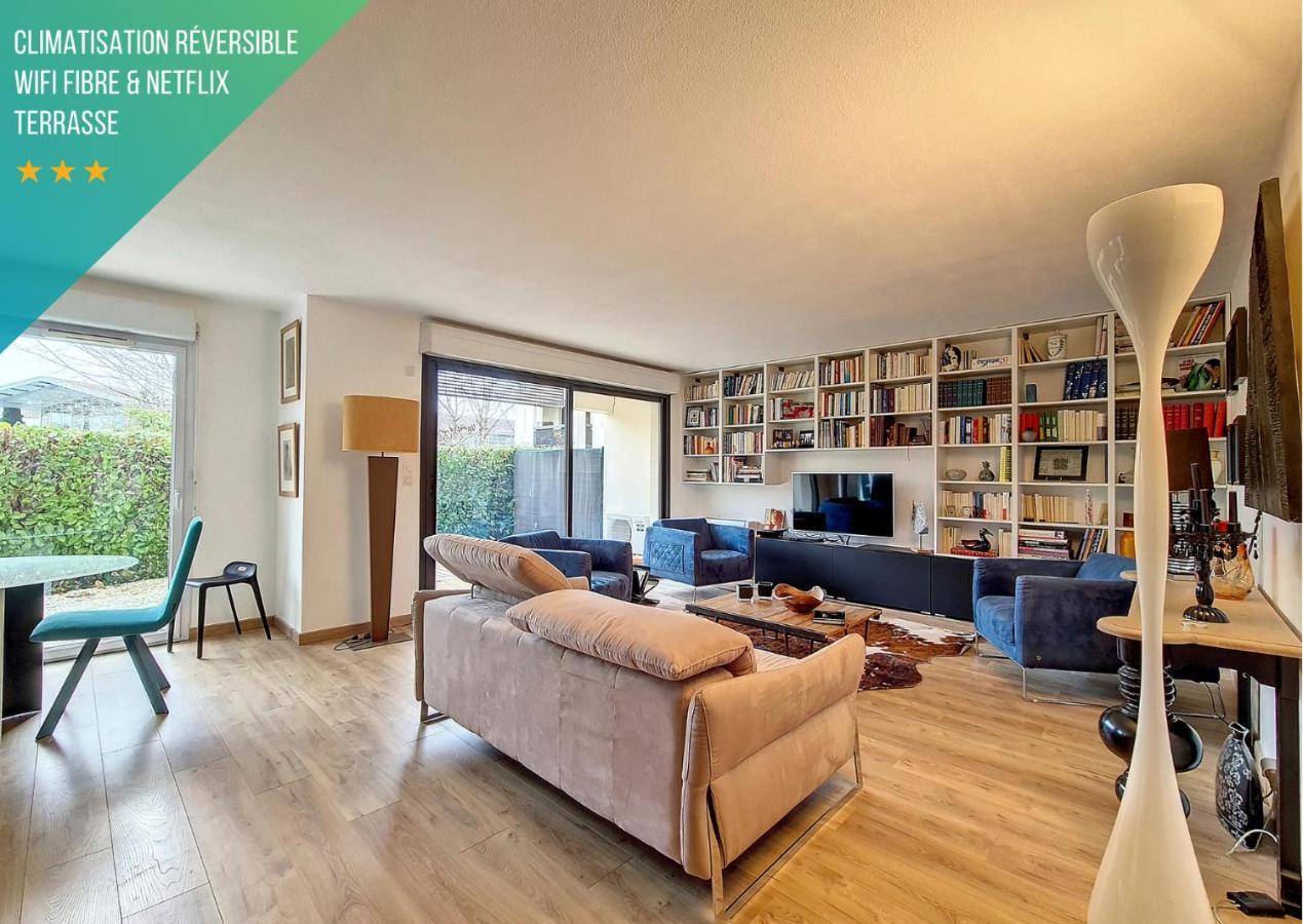 Ღ Le Patio Castanet • T3 Avec Terrasse Ღ Avec Climatisation Apartment Exterior foto